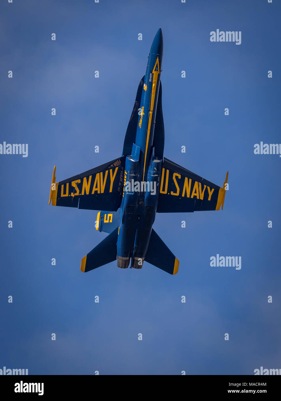 Navy Blue Angels Stock Photo