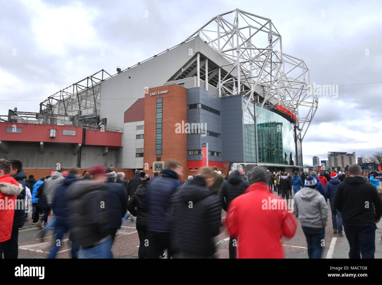 Old trafford east stand hires stock photography and images Alamy