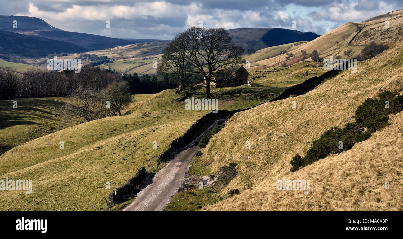 Bell Hagg Barn, the Peak District, England (26) Stock Photo