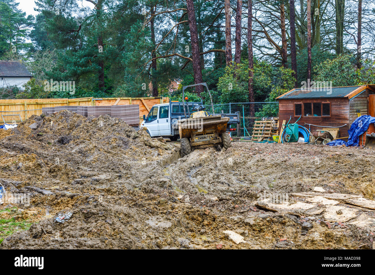 Mud construction hires stock photography and images Alamy