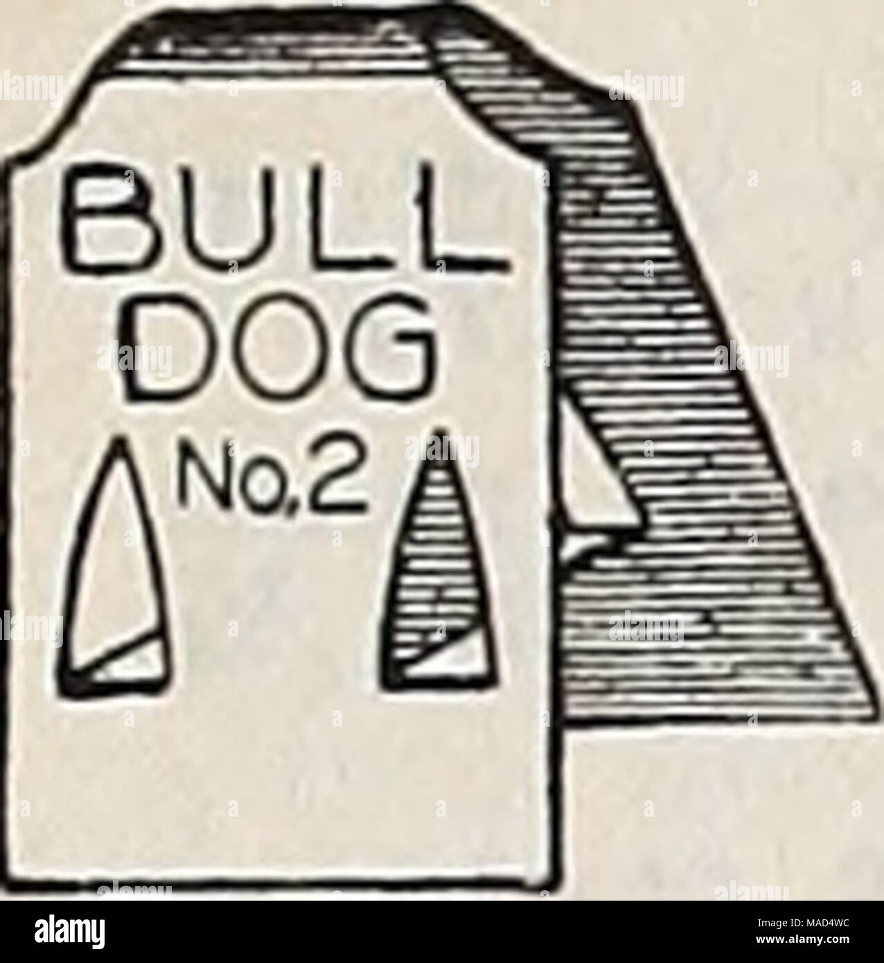 . Dreer's wholesale catalog for florists : winter - spring - summer 1938 . Bull Dog Clip Aprons. To protect the clothing while doing any work about the garden, the greenhouse, or garage. Rubber, heavy, 48 inches long. .$2 50 Canvas, 42 inches long 1 35 Bull Hog Clips. For fastening pack- ages. Per 1000, 50c; 5000, $2.35; 10,000 4 50 Carnation Supports. Height adjustable to 24 Inches, rings seven Inches In diameter. Per doz. 85c; per 100 $5.75; per 1000 $50.00. Stock Photo