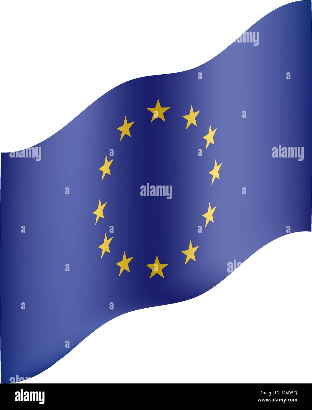 European union flag, vector illustration Stock Vector Image & Art - Alamy