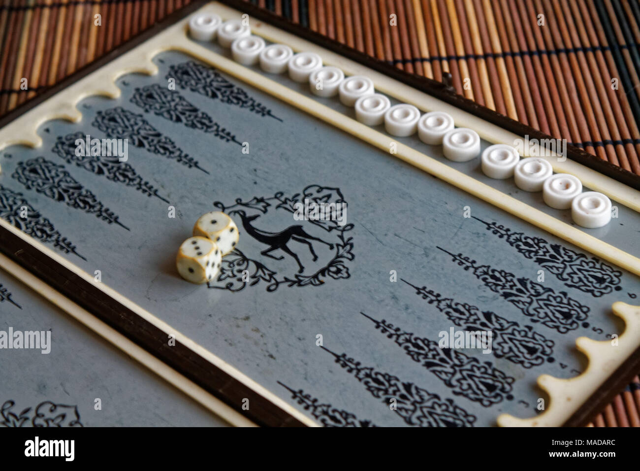 The Mini Aurora Backgammon