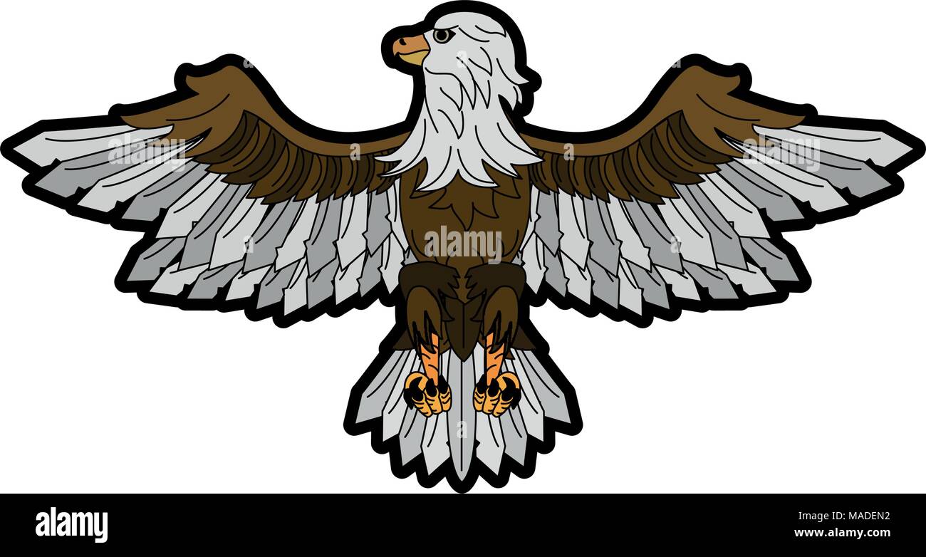 Eagle hawk symbol Stock Vector Image & Art Alamy