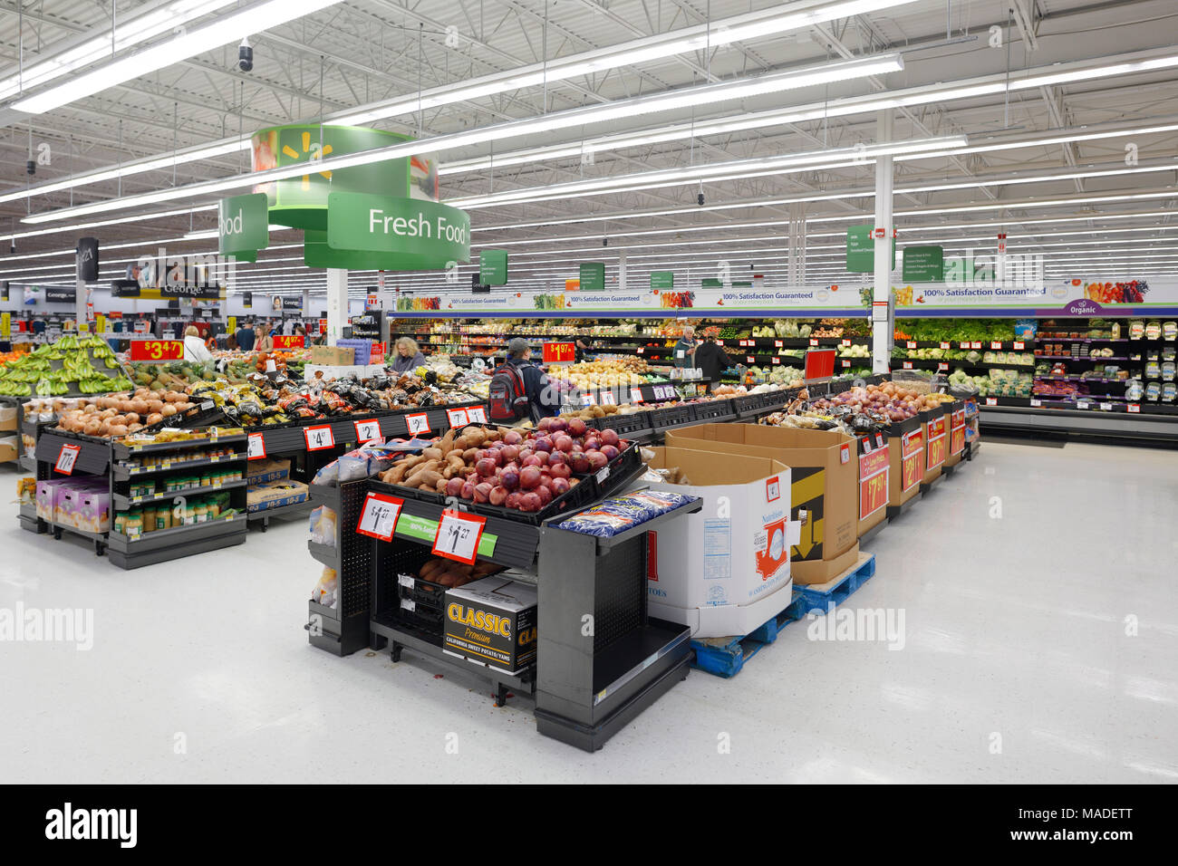 License available at Vegetables and fruits at Walmart
