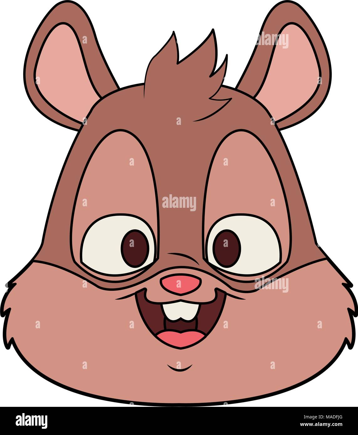 Cute squirrel cartoon Stock Vector Image & Art Alamy