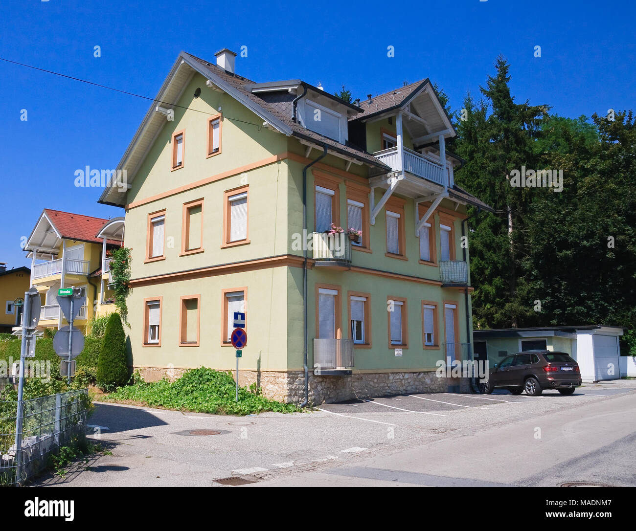 Hotel. Resort Velden am Worthersee. Austria Stock Photo Alamy