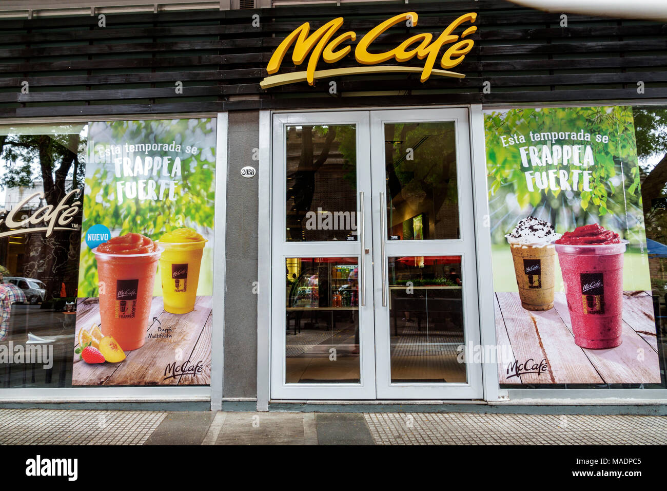 Mcdonalds Entrance High Resolution Stock Photography and Images - Alamy
