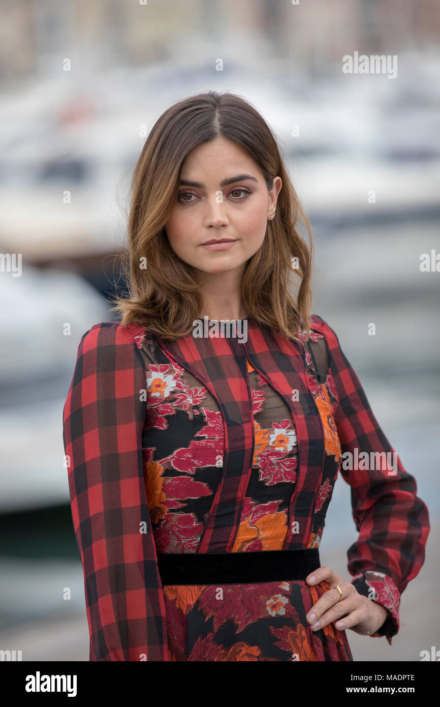 Jenna Louise Coleman - 'Victoria' attend the Photocall,  MIPCOM in Cannes, France Oct. 17 2016 © ifnm Stock Photo