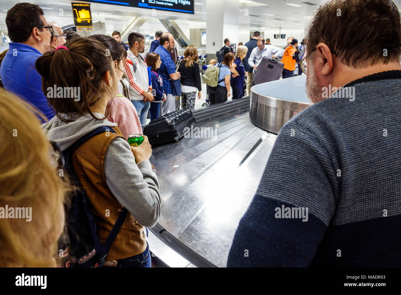 Florida, FL South, Miami, Miami International Airport MIA, baggage