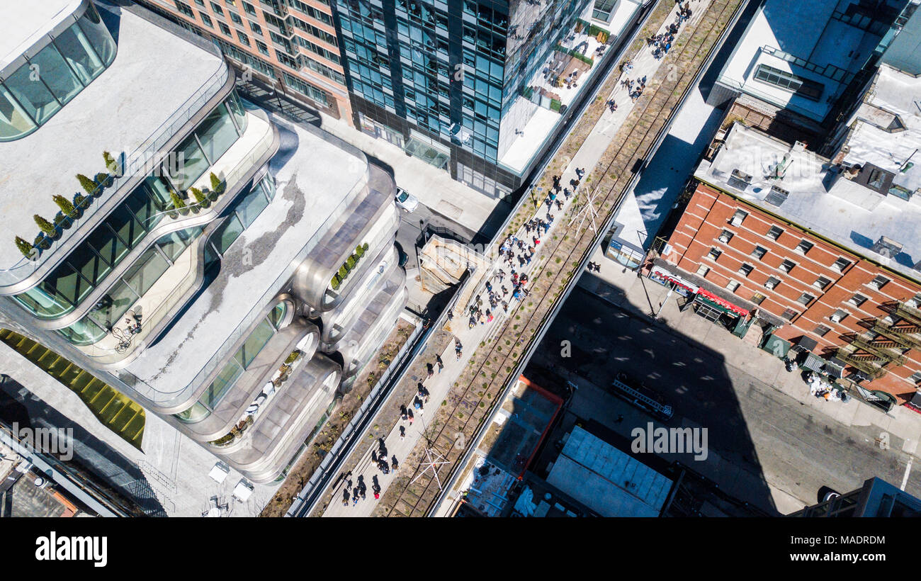 The High Line, Manhattan, New York City, USA Stock Photo - Alamy