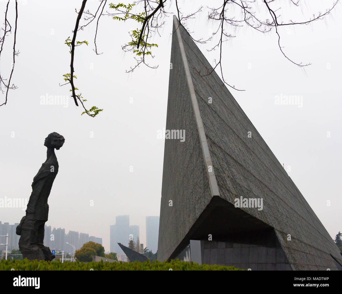 Nanjing Massacre Memorial Hall, Nanjing, Jiangsu Province, China Stock Photo