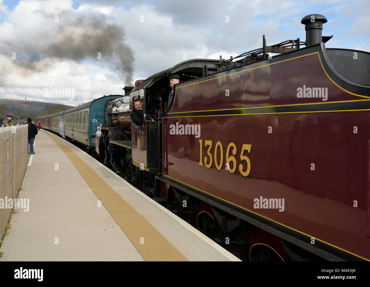 Tender first steam locomotive hi-res stock photography and images - Alamy