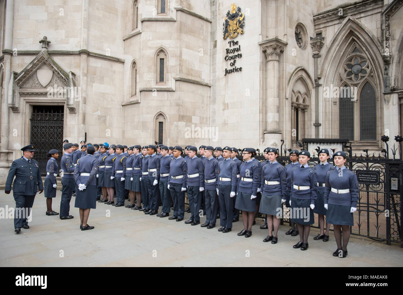 Royal air force air cadets hi-res stock photography and images - Alamy