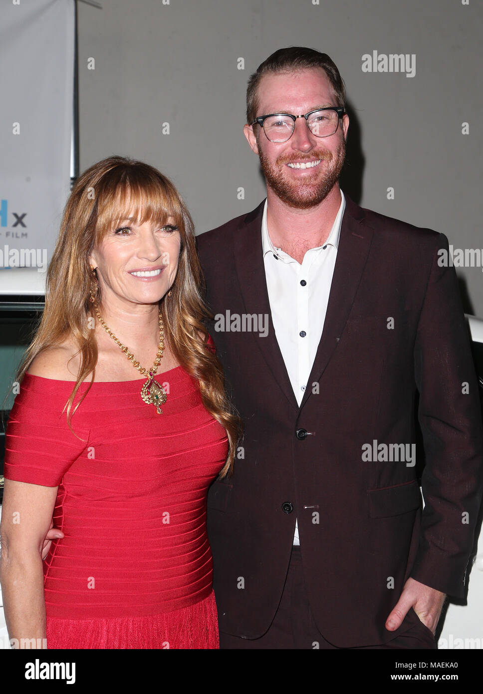 Global Green’s Annaul Pre-Oscar Gala 2018 held at NeueHouse Hollywood - Arrivals  Featuring: Jane Seymour, Sean Flynn Where: Hollywood, California, United States When: 28 Feb 2018 Credit: FayesVision/WENN.com Stock Photo