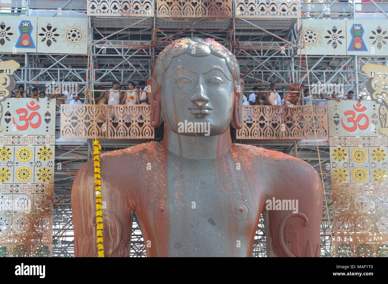 Mahamastakabhisheka festival The anointment of the Bahubali