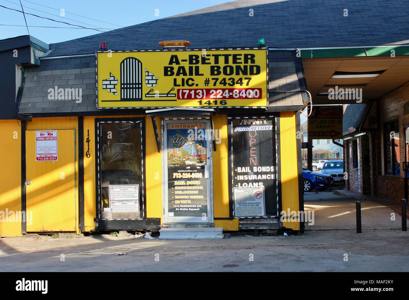 Bail bond office hi-res stock photography and images - Alamy