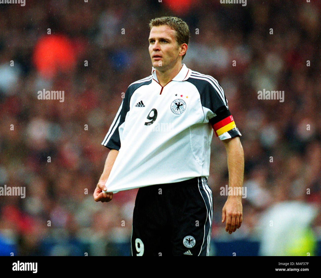 Wembley Stadium London England 7 10 2000 The Final Match At Wembley Football World Cup 2002 Qualifier England Vs Germany 0 1 Oliver Bierhoff Stock Photo Alamy