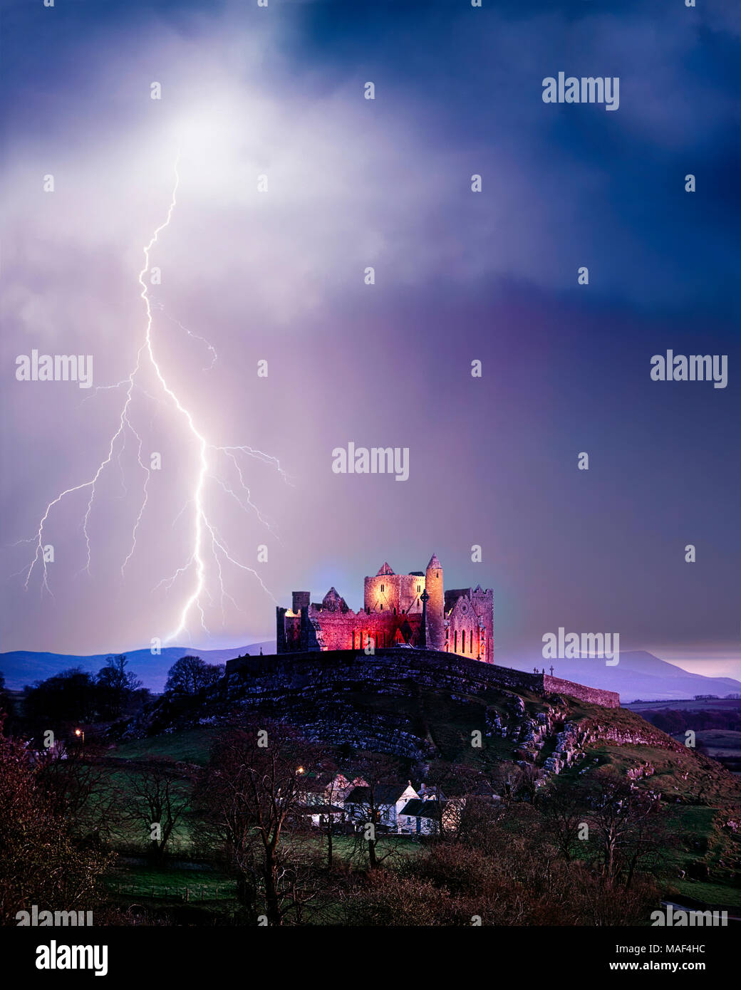 IE - CO. TIPPERARY: Rock of Cashel Stock Photo