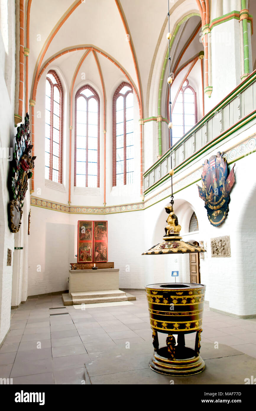 Lueneburg (Germany, Lower Saxony): St. Johannis Church; Lüneburg (Niedersachsen): St. Johannis Stock Photo