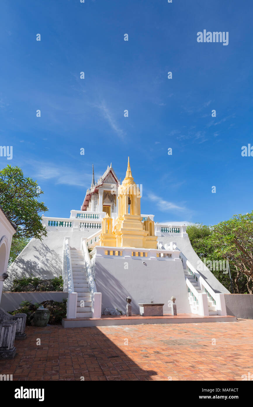 Wat Phra Kaeo, Phra Nakhon Khiri historical park, Phetchaburi, Thailand Stock Photo