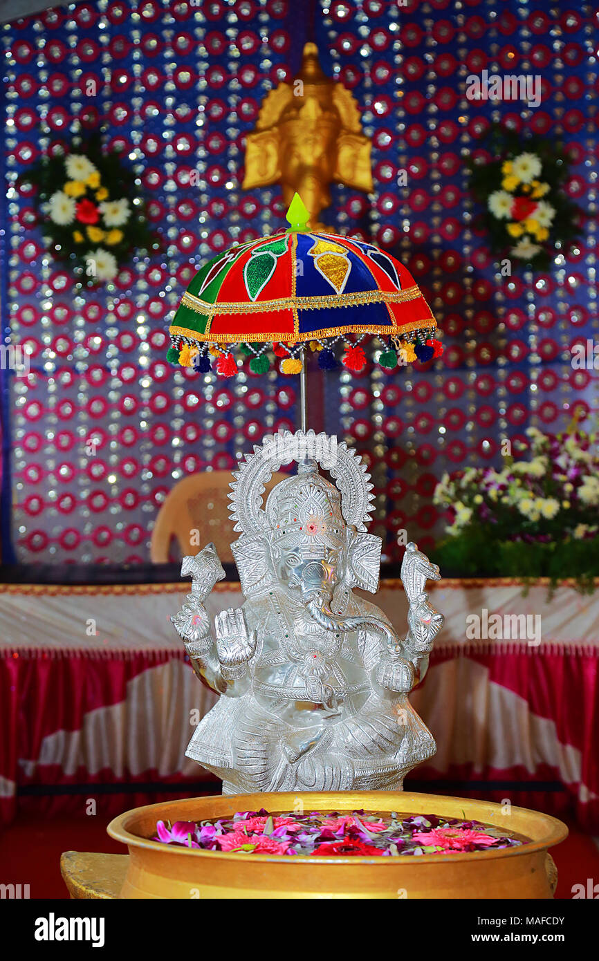 Floral Decoration God Indian Deities Stock Photo 1434881834  Shutterstock