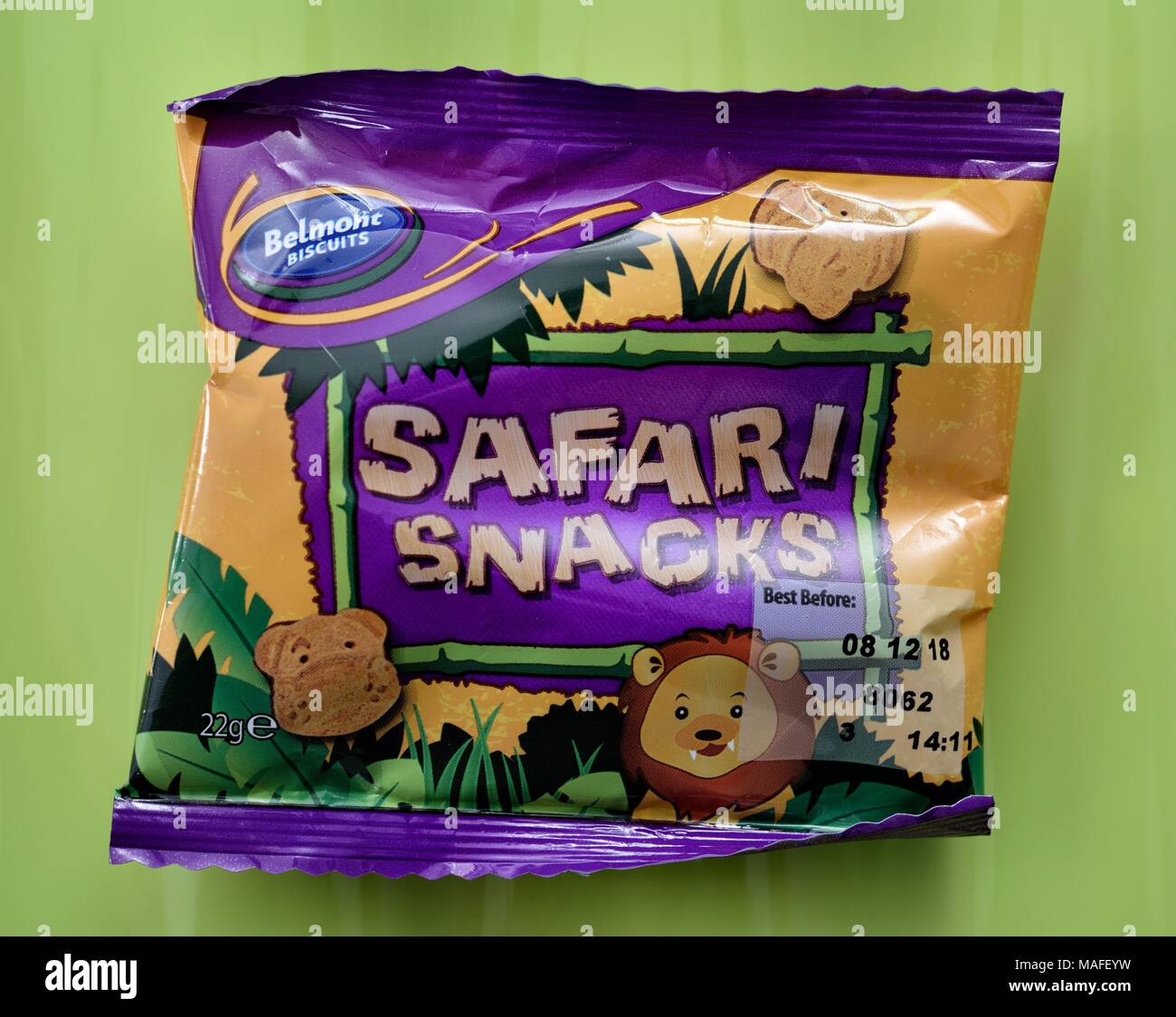 Belmont biscuits safari snacks Stock Photo Alamy