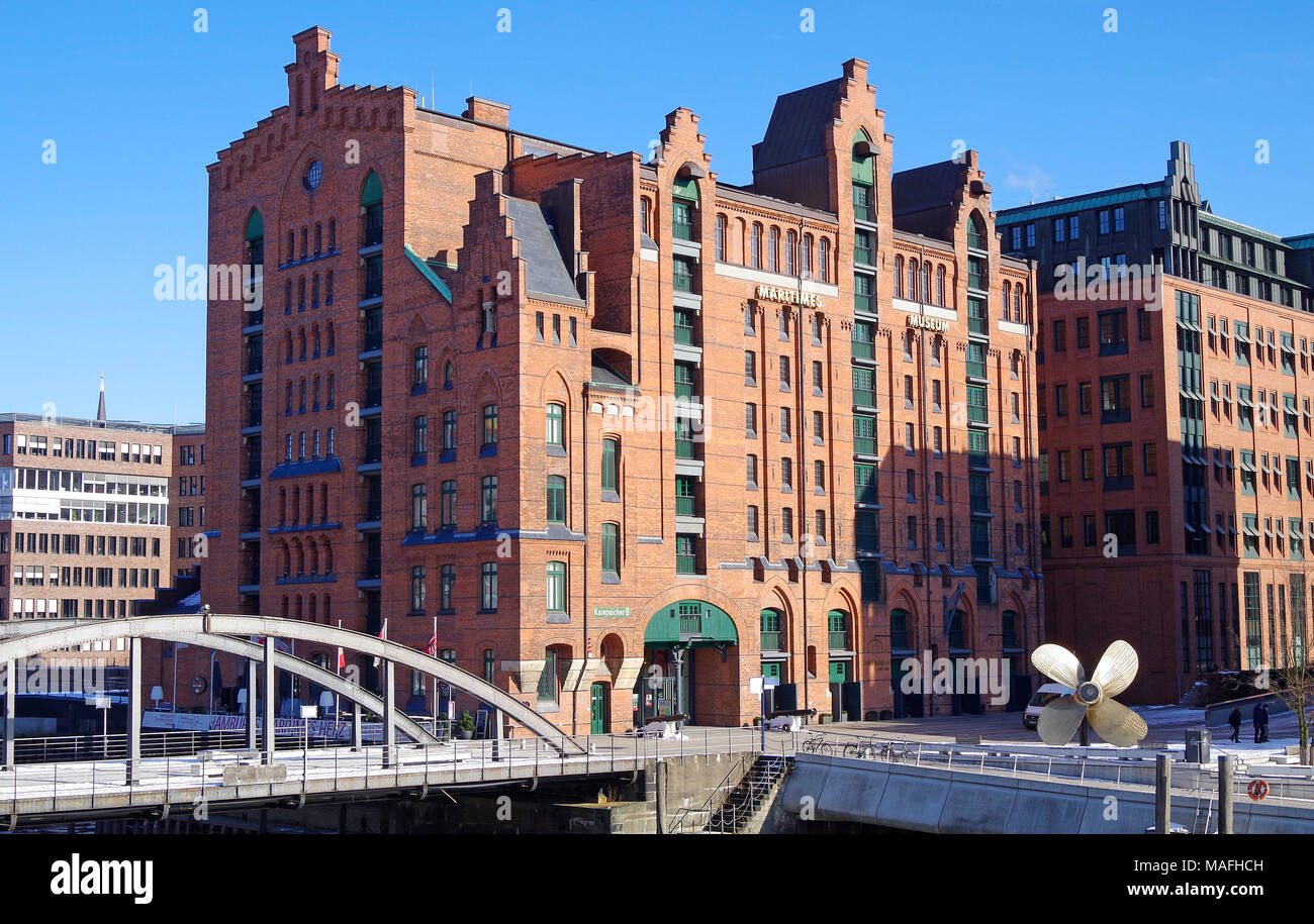 The Internationales Maritimes Museum Hamburg Housed In A Former Warehouse In Speicherstadt Historic Port Area Of Hamburg Stock Photo Alamy