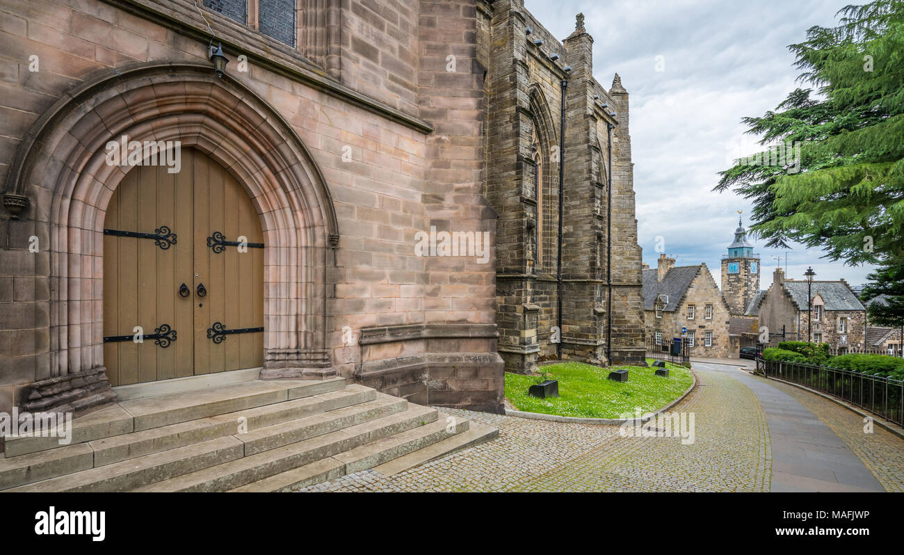Church of the Holy Rude, medieval parish church of Stirling, Scotland. Stock Photo