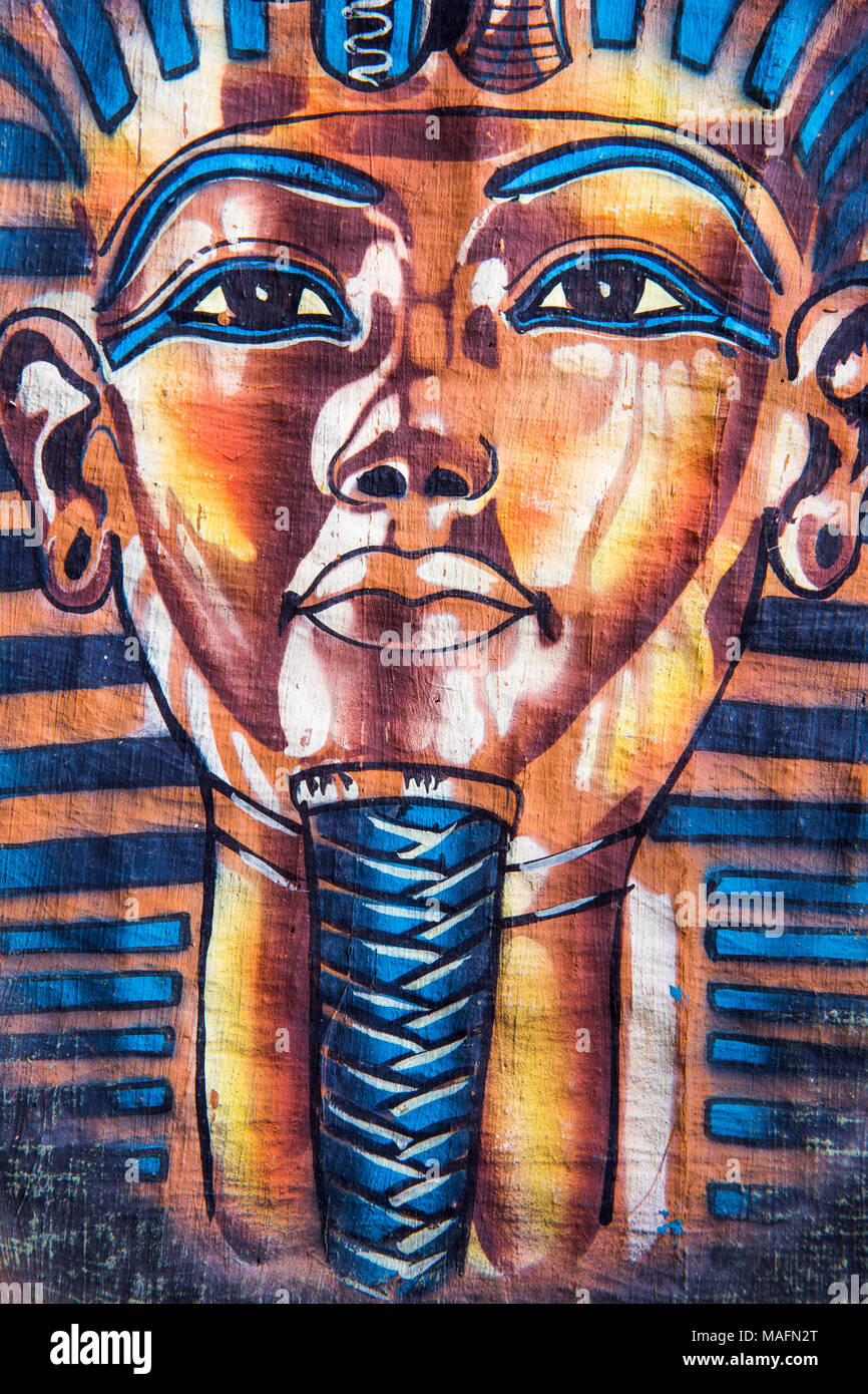King Tut Painting