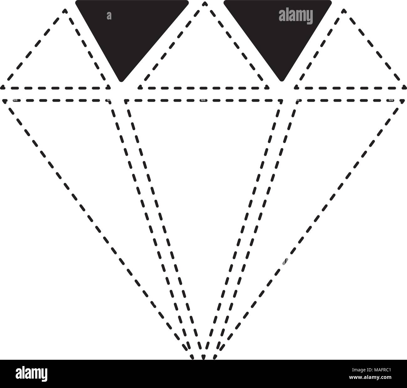 diamond gem isolated icon Stock Vector Image & Art - Alamy