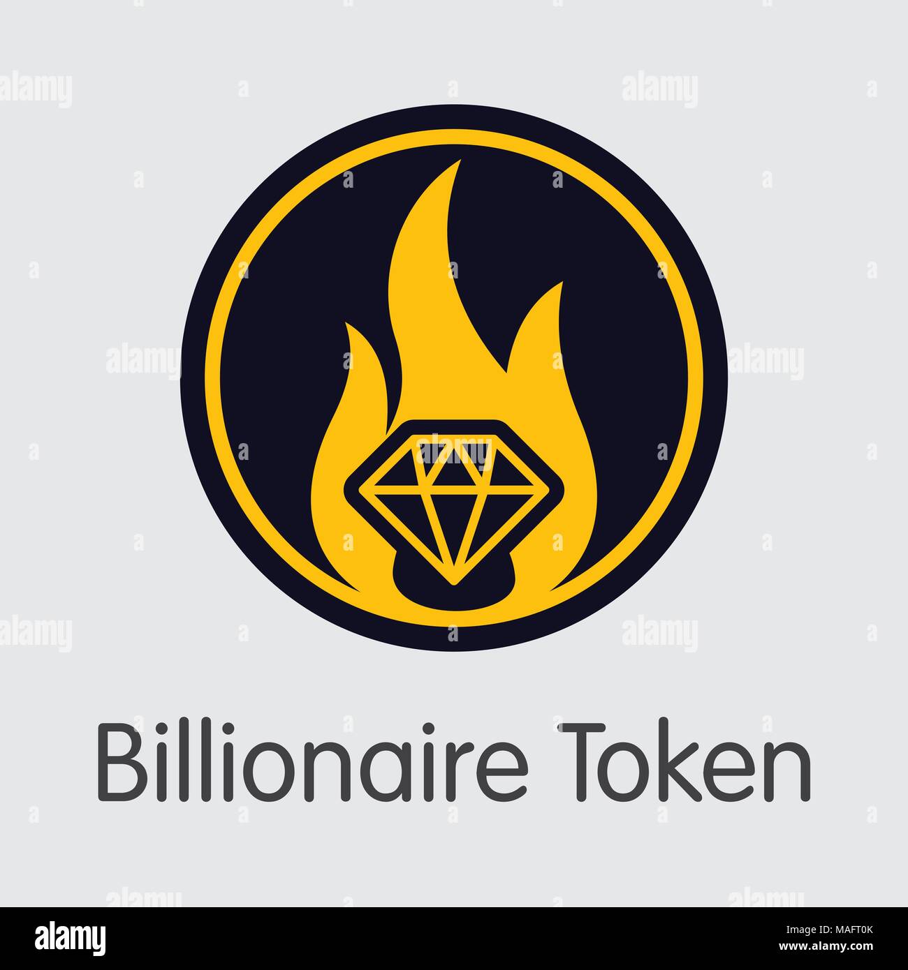 Billionaire token Stock Vector Images Alamy