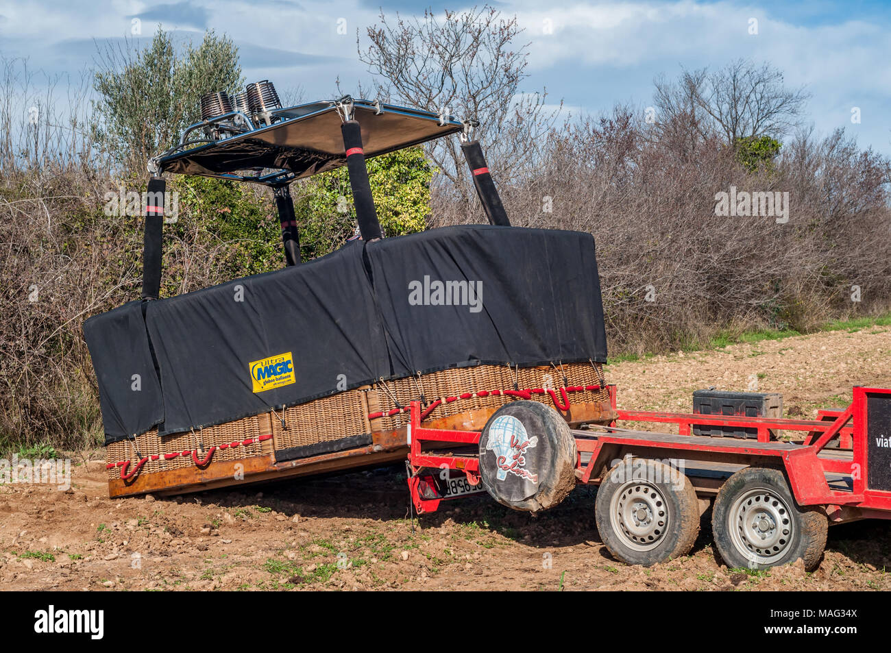 Balloon trailer hi-res stock photography and images - Alamy