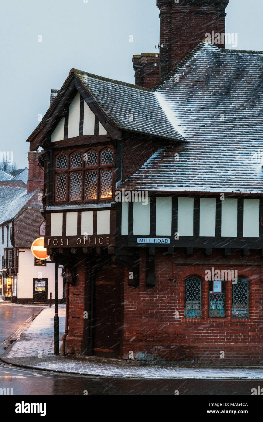 Post office in Arundel Castle, West Sussex Stock Photo Alamy