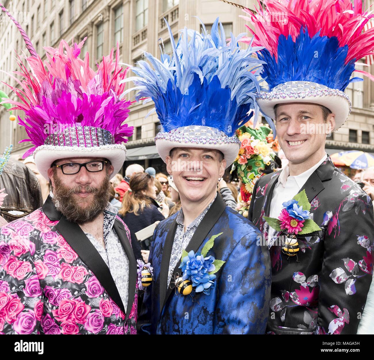Easter bonnet parade hi-res stock photography and images - Alamy