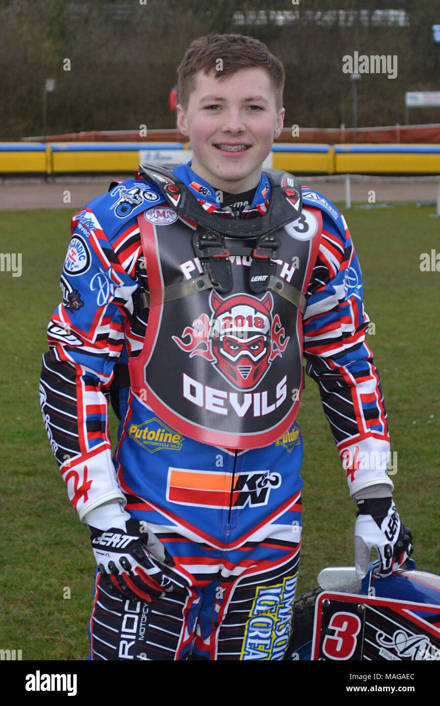 St Boniface Arena, Plymouth, UK. 31st Mar, 2018. Plymouth Devils