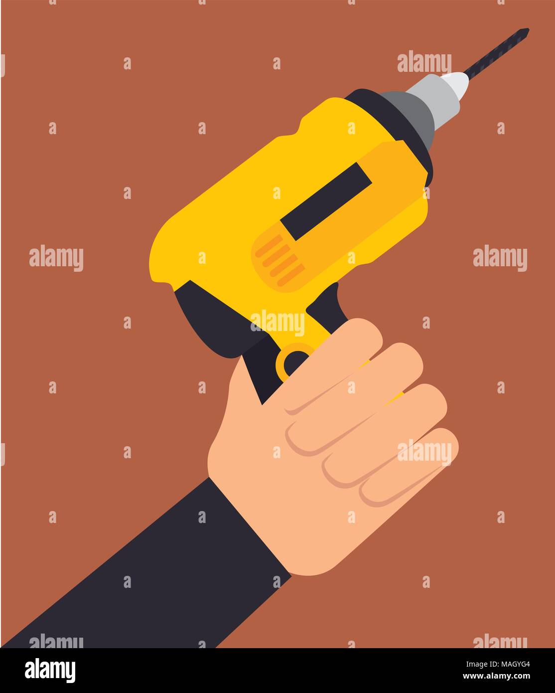 Under construction design, vector illustration eps10. Stock Vector