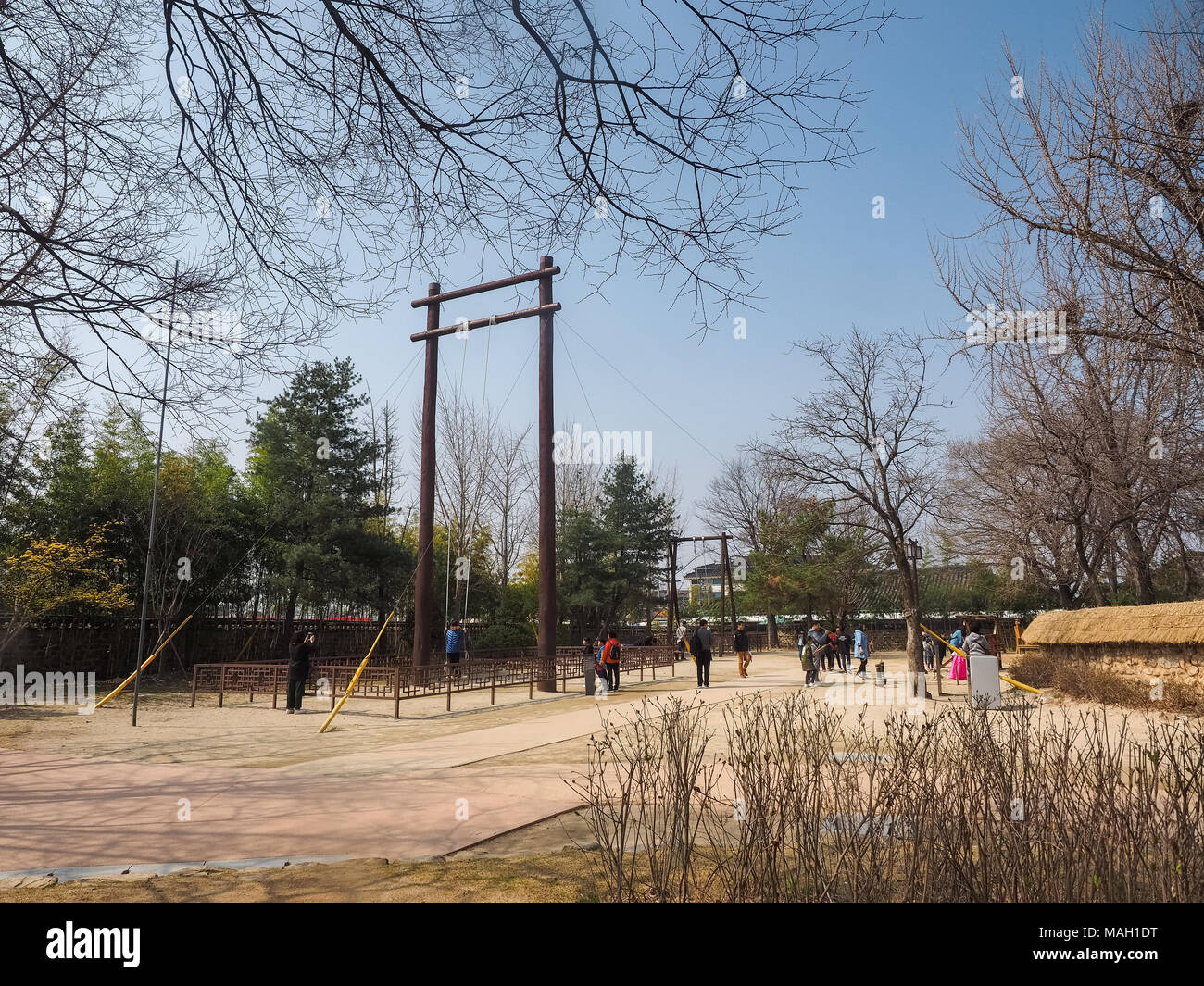 Korean swing hires stock photography and images Alamy