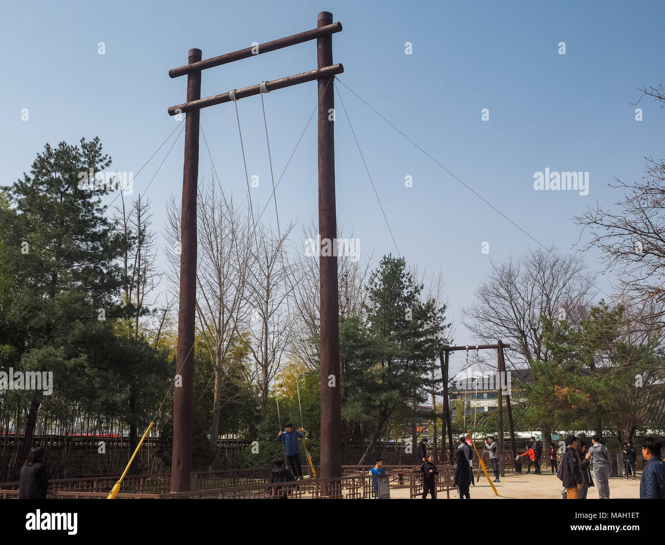 Korean swing hires stock photography and images Alamy
