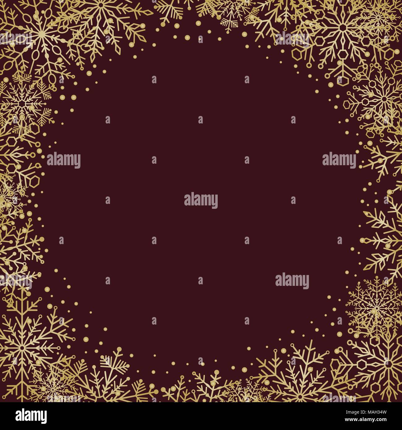 Winter Vector Greeting Card Stock Vector Image & Art - Alamy