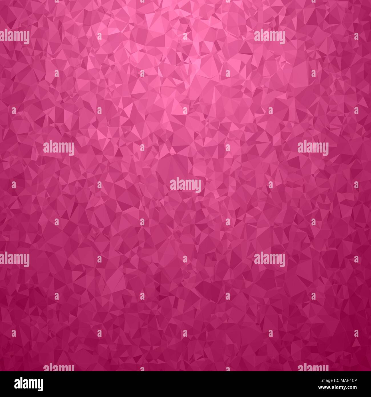 Pink Polygonal Background. Triangular Pattern. Low Poly Texture. Abstract Mosaic Modern Design. Origami Style Stock Vector