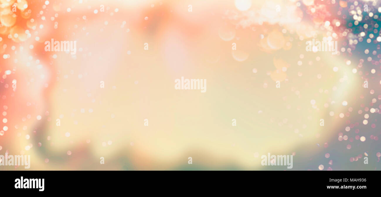Summer bokeh background hi-res stock photography and images - Alamy