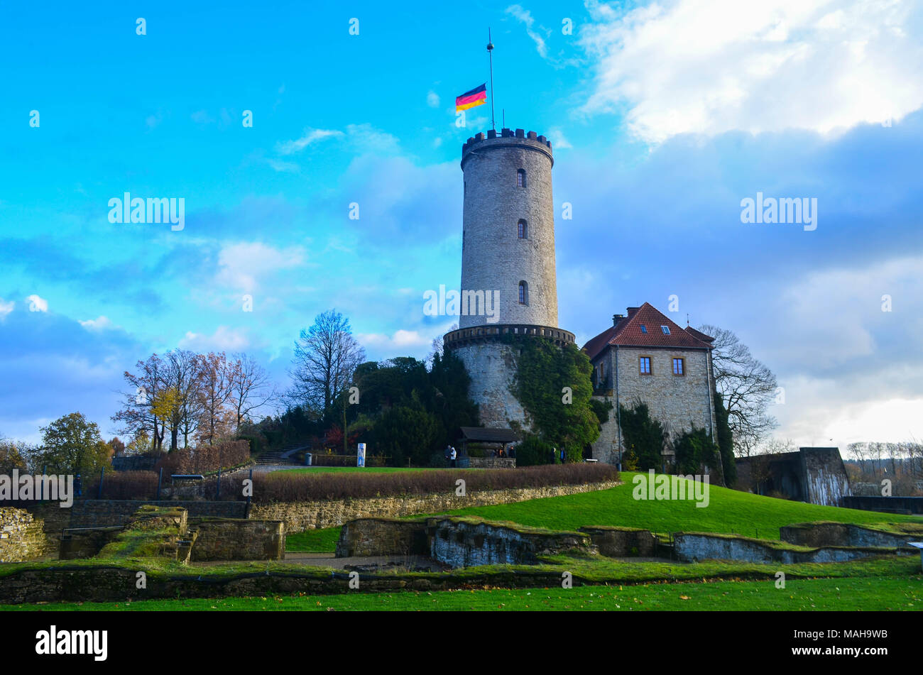 Sparrenburg Castle Stock Photo