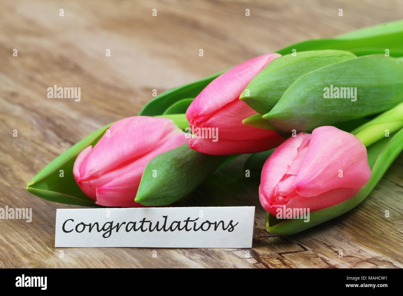 Congratulations flowers hi-res stock photography and images - Alamy