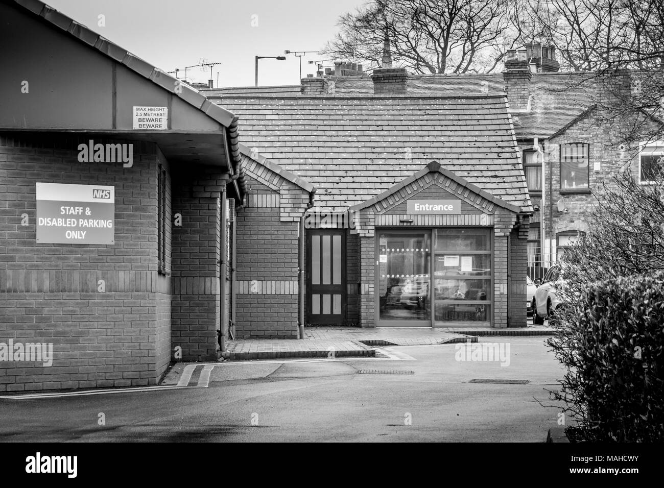 The Lyme Valley Practice in Newcastle Staffordshire Stock Photo Alamy