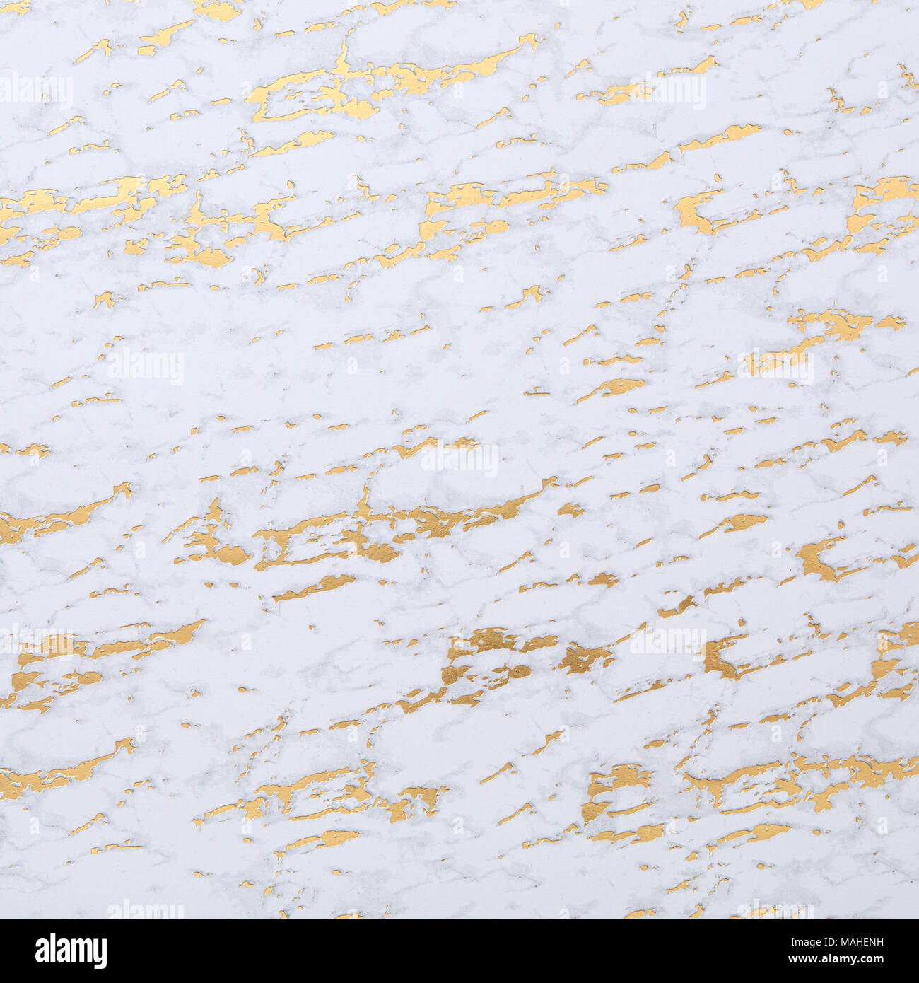 Gold, white, and grey marble background for social media backgrounds and space to insert text or images. Stock Photo
