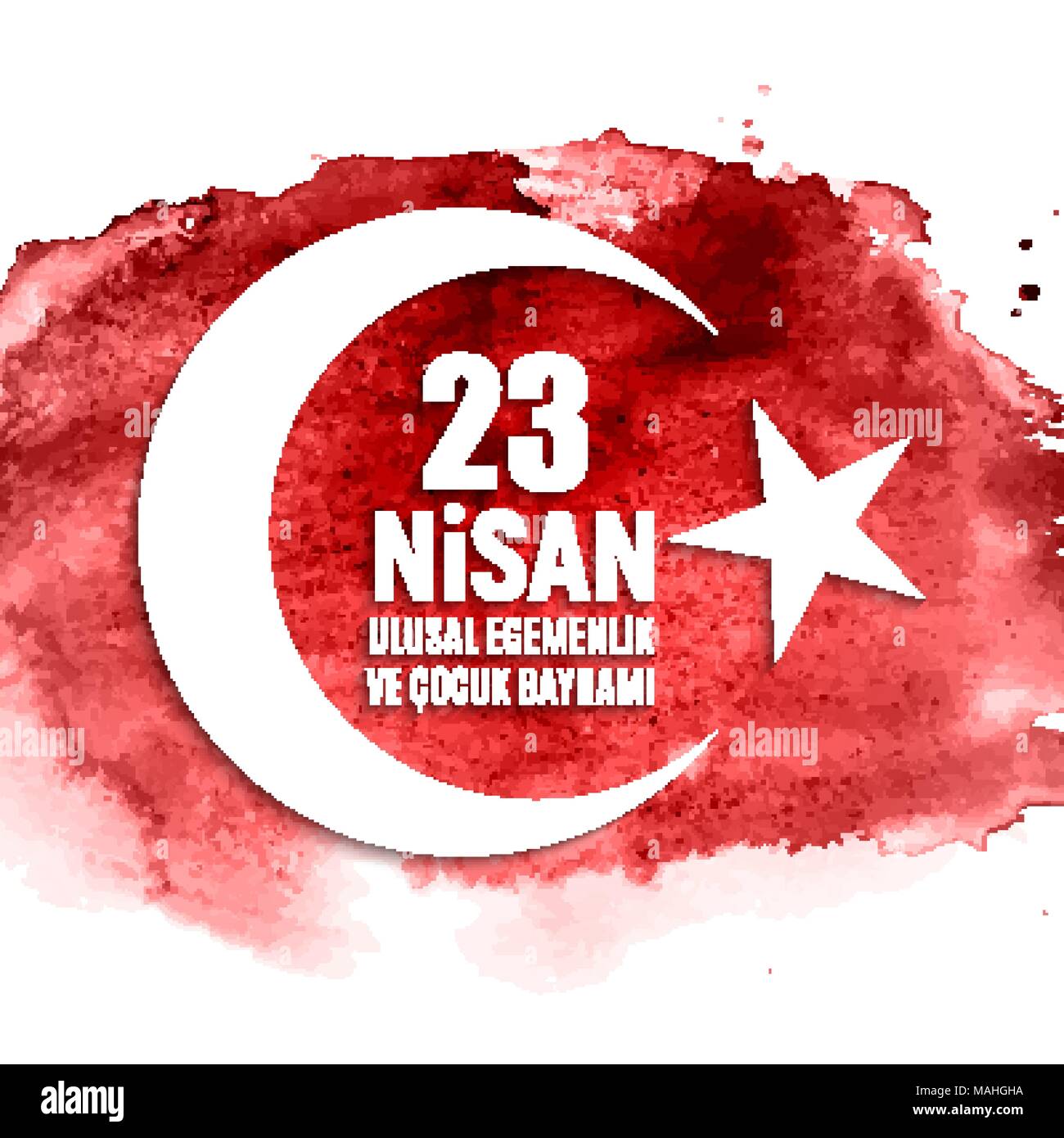 https www alamy com 23 april childrens day turkish speak 23 nisan cumhuriyet bayrami vector illustration image178636454 html