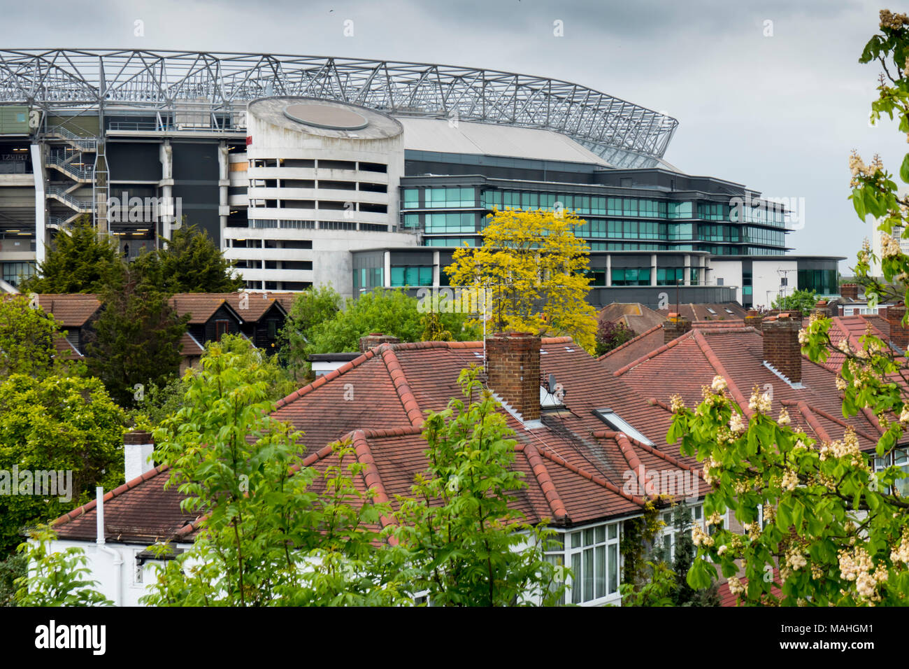 UK, England, London, Twickenham Rugby Stadium Stock Photo - Alamy
