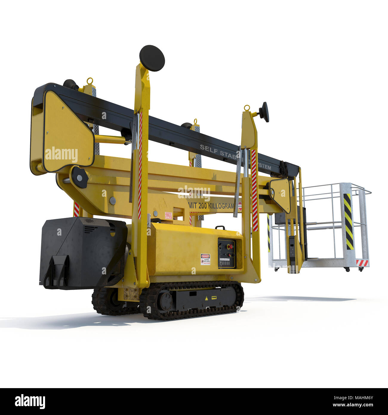 Genie scissor lift hi-res stock photography and images - Alamy