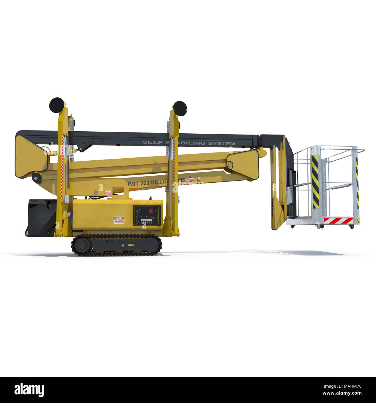 Genie scissor lift hi-res stock photography and images - Alamy